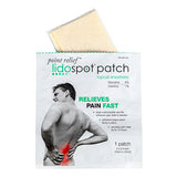 Point Relief LidoSpot pain relieving patch, universal size (4" x 6"), 5/pack