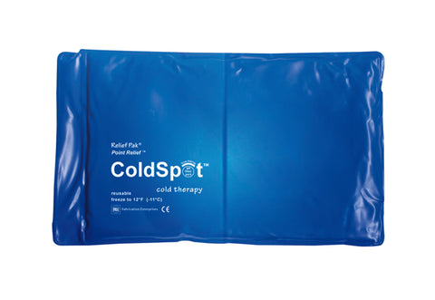 Relief Pak ColdSpot™ Blue Vinyl Packs - half size - 7" x 11"