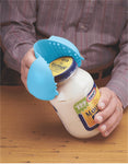 Hot hand jar opener/hand protector, sky blue